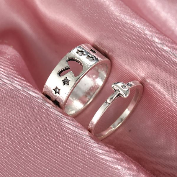 punk mode goud zilver kleur paddestoel sterren opening ring voor vrouwen mannen hollow animal ringen anniversary gifts sieraden, Slivery;golden
punk mode goud zilver kleur paddestoel sterren opening ring voor vrouwen mannen hollow animal ringen anniversary gifts sieraden, Slivery;golden