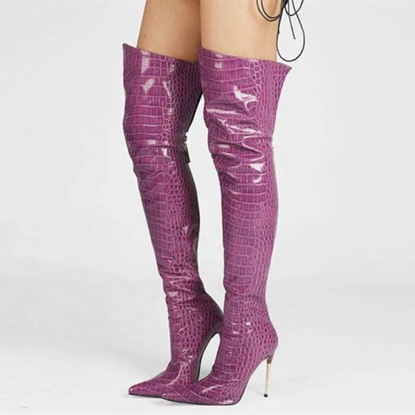 boots 2021 autumn winter muti colors fashion long over knee high stiletto back zipper thigh for women, Black
boots 2021 autumn winter muti colors fashion long over knee high stiletto back zipper thigh for women, Black