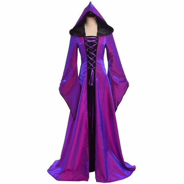 casual dresses sale blessume medieval hooded dress purple costumes, Black;gray
casual dresses sale blessume medieval hooded dress purple costumes, Black;gray