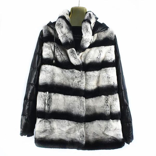 women's fur & faux 2021 ladies real coat sleeves detachable three-in-one variable vest warm fashion casual winter european style, Black
women's fur & faux 2021 ladies real coat sleeves detachable three-in-one variable vest warm fashion casual winter european style, Black