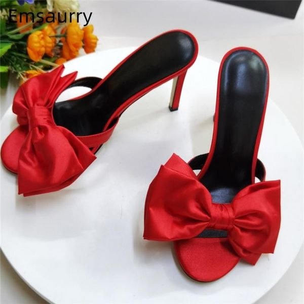 summer big bowknot high heel sandals women red satin stiletto heel cut outs slip-on runway butterfly-knot shoes woman, Black
summer big bowknot high heel sandals women red satin stiletto heel cut outs slip-on runway butterfly-knot shoes woman, Black