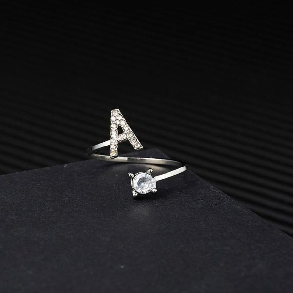 wedding rings fashion 26 english letters for women rhinestone open finger female engagement ring jewelry name alphabet party gifts, Slivery;golden
wedding rings fashion 26 english letters for women rhinestone open finger female engagement ring jewelry name alphabet party gifts, Slivery;golden