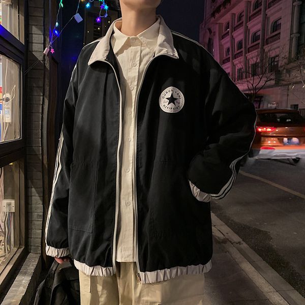 summer casual jacket men's south korean smart coat fashion brand net red versatile thin baseball suit, Black;brown
summer casual jacket men's south korean smart coat fashion brand net red versatile thin baseball suit, Black;brown