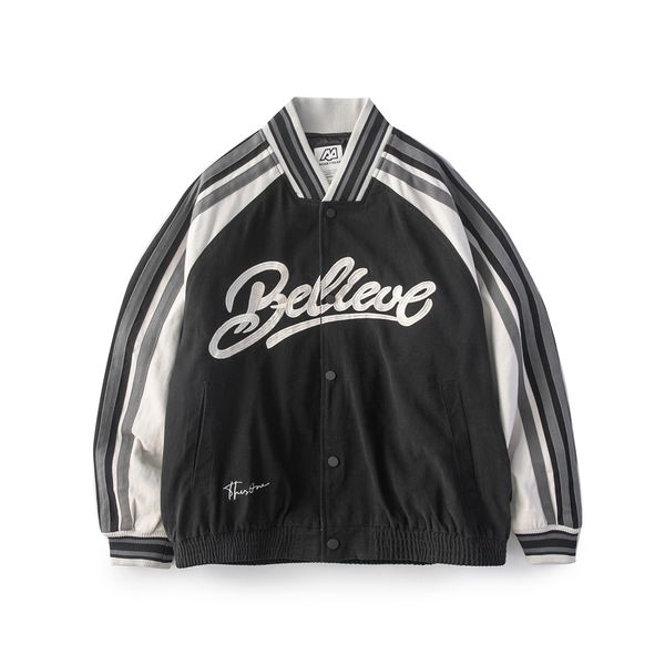2021 spring new american street fashion brand stitching loose retro patch embroidery letters men and women baseball jackets fmr2 6mvy, Black;brown
2021 spring new american street fashion brand stitching loose retro patch embroidery letters men and women baseball jackets fmr2 6mvy, Black;brown