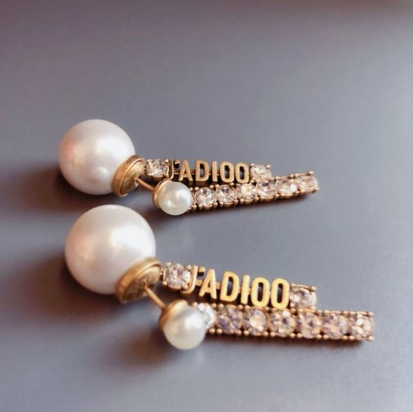 design jewelry / ja letter classic diamond inlaid pearl precision version 925 silver needle anti allergy earrings female jh5u, Golden
design jewelry / ja letter classic diamond inlaid pearl precision version 925 silver needle anti allergy earrings female jh5u, Golden