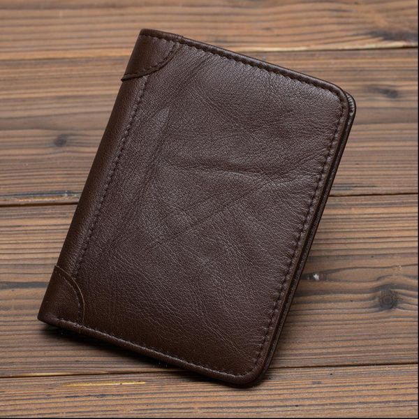 men mini purse pocket id credit card holder short designer simple fashion genuine leather vintage bifold wallet, Red;black
men mini purse pocket id credit card holder short designer simple fashion genuine leather vintage bifold wallet, Red;black