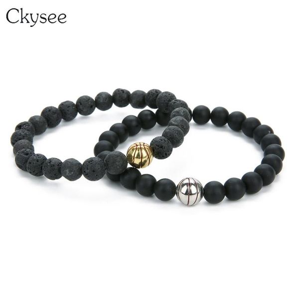 charm bracelets ckysee 8mm white lava natural stone beads bracelet bangles for women men boho copper basketball christmas gifts, Golden;silver
charm bracelets ckysee 8mm white lava natural stone beads bracelet bangles for women men boho copper basketball christmas gifts, Golden;silver