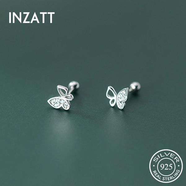 stud inzareal 925 sterling silver hollow zircon butterfly earrings for fashion women party cute fine jewelry accessories, Golden;silver
stud inzareal 925 sterling silver hollow zircon butterfly earrings for fashion women party cute fine jewelry accessories, Golden;silver
