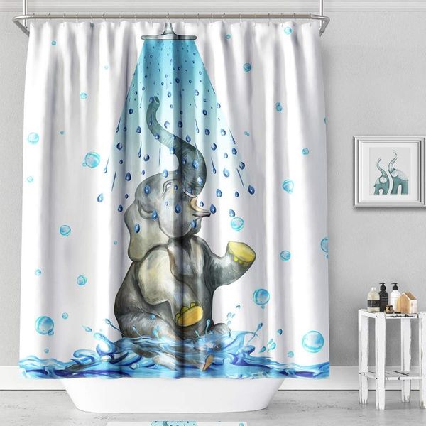 shower curtains elephant rain curtain set,hooks included,funny light blue animal bathroom for kids teens 71x71 inch
shower curtains elephant rain curtain set,hooks included,funny light blue animal bathroom for kids teens 71x71 inch
