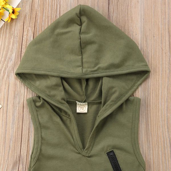 newborn toddler baby girls boys summer casual active romper sleeveless hooded solid zipper jumpsuits romper 0-24m, Blue
newborn toddler baby girls boys summer casual active romper sleeveless hooded solid zipper jumpsuits romper 0-24m, Blue