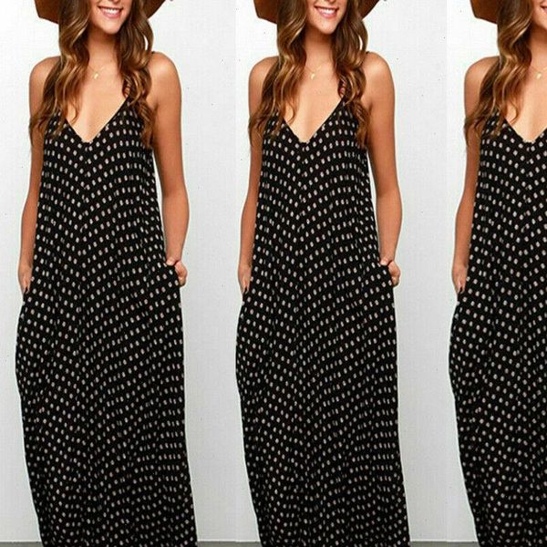 new women summer boho long maxi holiday party evening beach sundress drop shipping good quality, Black;gray
new women summer boho long maxi holiday party evening beach sundress drop shipping good quality, Black;gray