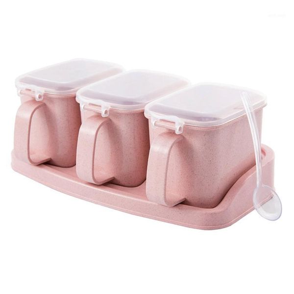 storage bottles & jars independent compartment seasoning box spice kitchen salt sugar pepper condiment container (3 compartment)
storage bottles & jars independent compartment seasoning box spice kitchen salt sugar pepper condiment container (3 compartment)