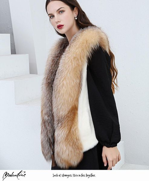 women's fur & faux genuine leather and mink waistcoat clip women 2021 short vest young jacket, Black
women's fur & faux genuine leather and mink waistcoat clip women 2021 short vest young jacket, Black