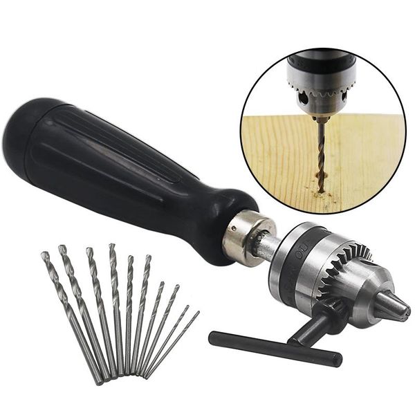 professional drill bits adjustable pin vise model hand tool with chuck capacity 0.6-6mm fit screwdriver bit plus 10pcs
professional drill bits adjustable pin vise model hand tool with chuck capacity 0.6-6mm fit screwdriver bit plus 10pcs