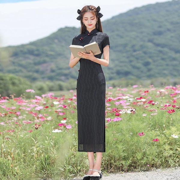 ethnic clothing beading button vintage oriental qipao vestidos improved summer elegant chinese dress mandarin collar classic cheongsam prom, Red
ethnic clothing beading button vintage oriental qipao vestidos improved summer elegant chinese dress mandarin collar classic cheongsam prom, Red