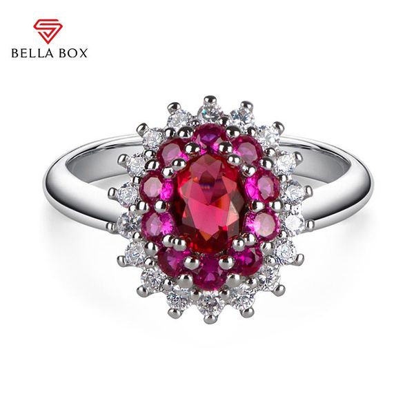 cluster rings bella box fashion 925 sterling silver for women girl created sapphire ruby gemstone female finger jewelry gift, Golden;silver
cluster rings bella box fashion 925 sterling silver for women girl created sapphire ruby gemstone female finger jewelry gift, Golden;silver