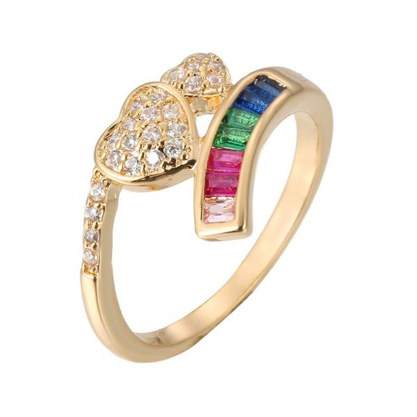 wedding rings fashion rainbow heart shaped ring trendy creative personality jewelry finger for women yellow and white, Slivery;golden
wedding rings fashion rainbow heart shaped ring trendy creative personality jewelry finger for women yellow and white, Slivery;golden
