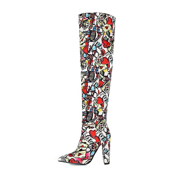 size 34-43 women knee boots high heel winter shoes woman pointed toe fashion long boot office lady party footwear, Black
size 34-43 women knee boots high heel winter shoes woman pointed toe fashion long boot office lady party footwear, Black