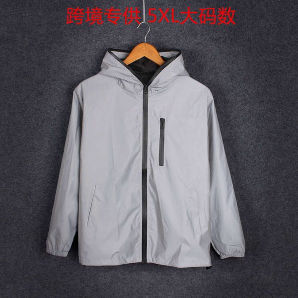 autumn night light charge windbreaker chaopai couple reflective suit solid coat student boys and girls, Black
autumn night light charge windbreaker chaopai couple reflective suit solid coat student boys and girls, Black