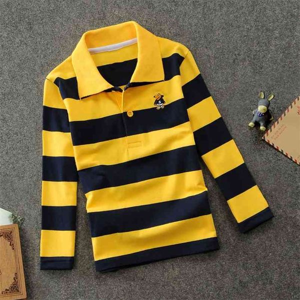 arrival teenage boys shirt autumn children clothing fashion tee shirts cotton striped kids clothes 4 8 12 15y 210622, Blue
arrival teenage boys shirt autumn children clothing fashion tee shirts cotton striped kids clothes 4 8 12 15y 210622, Blue