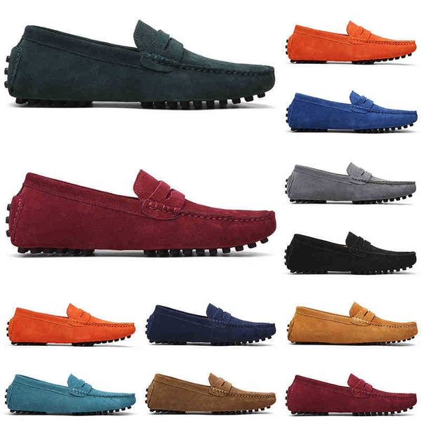 2021 non-brand casual suede shoes black light blue wine red gray orange green brown mens slip on lazy leather shoeoutdoor jogging
2021 non-brand casual suede shoes black light blue wine red gray orange green brown mens slip on lazy leather shoeoutdoor jogging