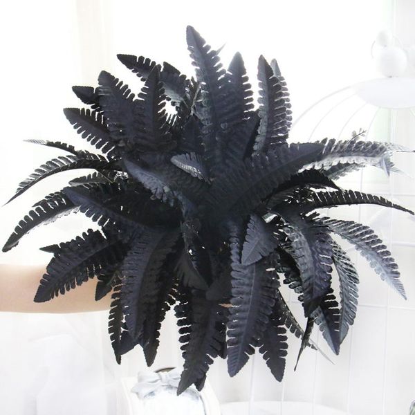 decorative flowers & wreaths black persian grass artificial flower plants ferns leaves wedding arrangement decor home wall diy material
decorative flowers & wreaths black persian grass artificial flower plants ferns leaves wedding arrangement decor home wall diy material