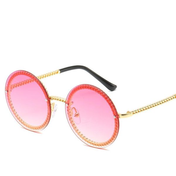 sunglasses round rimless women trimming gradient shades sun glasses female metal framless vintage ladies eyewear, White;black
sunglasses round rimless women trimming gradient shades sun glasses female metal framless vintage ladies eyewear, White;black