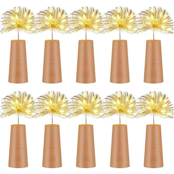strings 10pcs string led wine bottle with cork 2m 20 lights battery for party wedding christmas halloween bar decor lamp
strings 10pcs string led wine bottle with cork 2m 20 lights battery for party wedding christmas halloween bar decor lamp