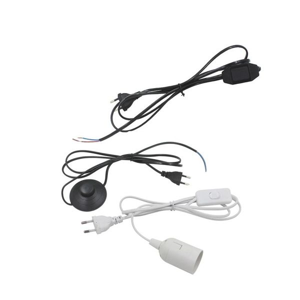 dimmable button switch power cord eu plug line cable wire for diy led floor lamp/reading light e27 connector foot button
dimmable button switch power cord eu plug line cable wire for diy led floor lamp/reading light e27 connector foot button
