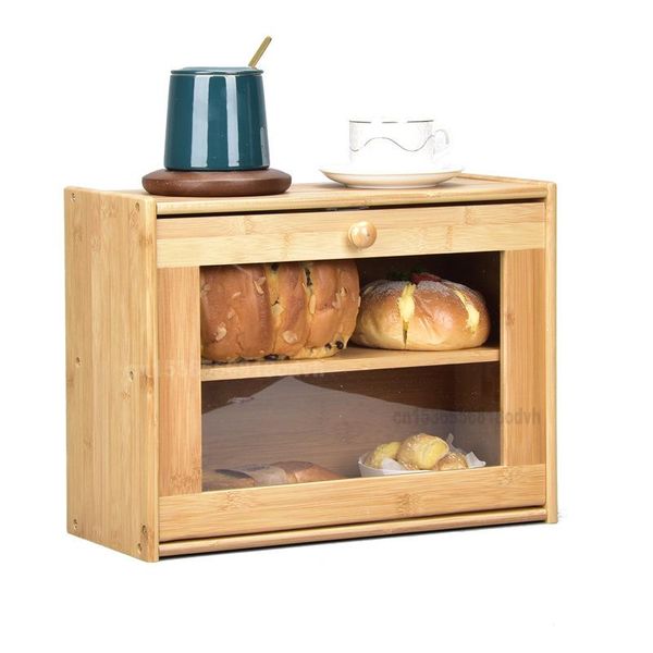 storage bottles & jars creative bread box double-layer bamboo cabinets multi-functional household table large-capacity
storage bottles & jars creative bread box double-layer bamboo cabinets multi-functional household table large-capacity