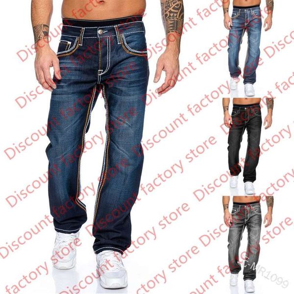 men plus size jeans fall fashion pleated mid-waist straight medium button full length casual mens baggy jeans, Blue
men plus size jeans fall fashion pleated mid-waist straight medium button full length casual mens baggy jeans, Blue