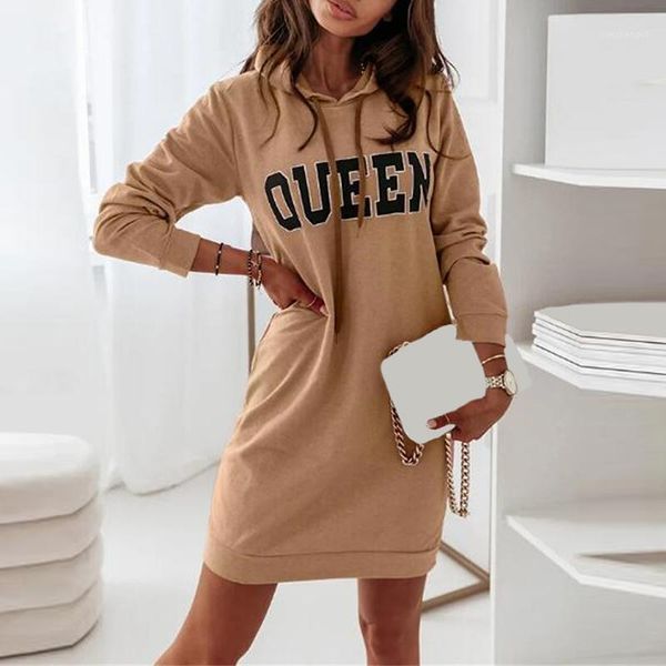 casual dresses women fashion hooded letter printing long sleeve sweater dress autumn winter ladies o-neck warm drawstring pullover, Black;gray
casual dresses women fashion hooded letter printing long sleeve sweater dress autumn winter ladies o-neck warm drawstring pullover, Black;gray