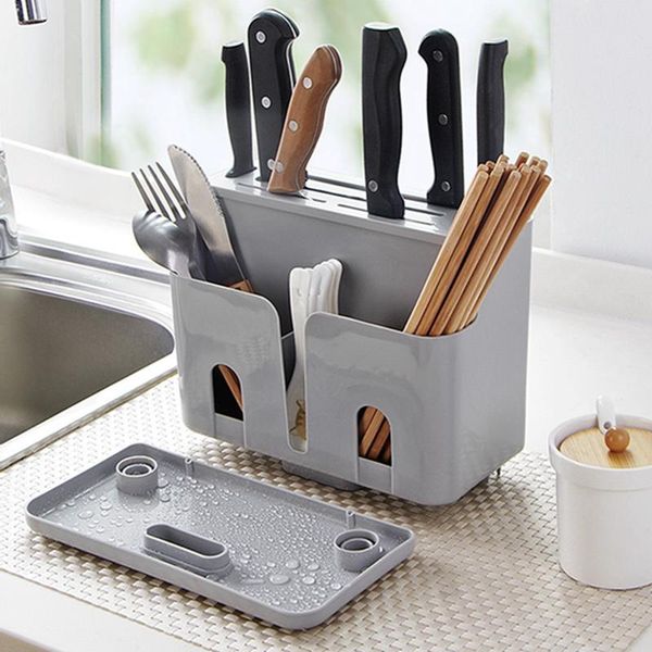 storage bottles & jars spoon chopsticks with knife holder drain tray non-slip bottom tableware integrated rack organizer kitchen box
storage bottles & jars spoon chopsticks with knife holder drain tray non-slip bottom tableware integrated rack organizer kitchen box