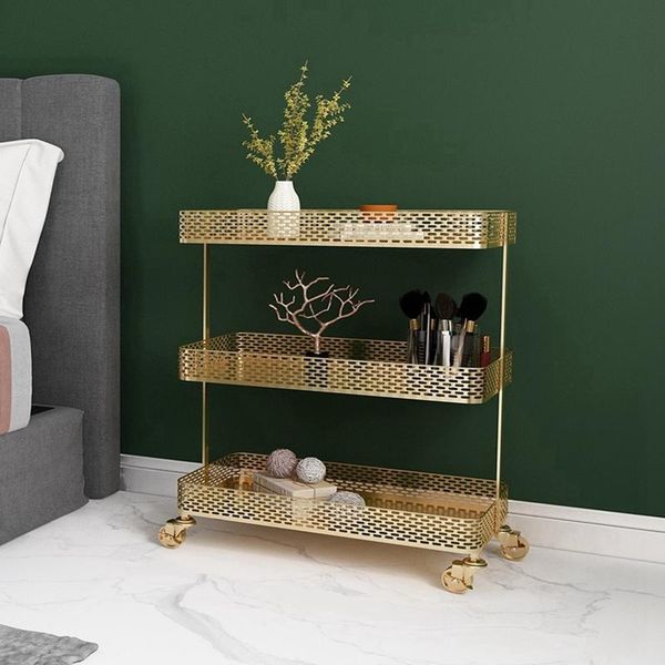 hooks & rails nordic wrought iron rack carts with wheels floor-standing living room bedroom bedside multi-layer storage roller removable
hooks & rails nordic wrought iron rack carts with wheels floor-standing living room bedroom bedside multi-layer storage roller removable