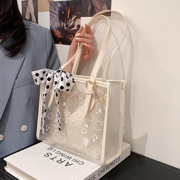 evening bags women's handbags transparent jelly cartoon print polka dot bow ribbon decoration shoulder bag wholesale 2021 fashion femal
evening bags women's handbags transparent jelly cartoon print polka dot bow ribbon decoration shoulder bag wholesale 2021 fashion femal