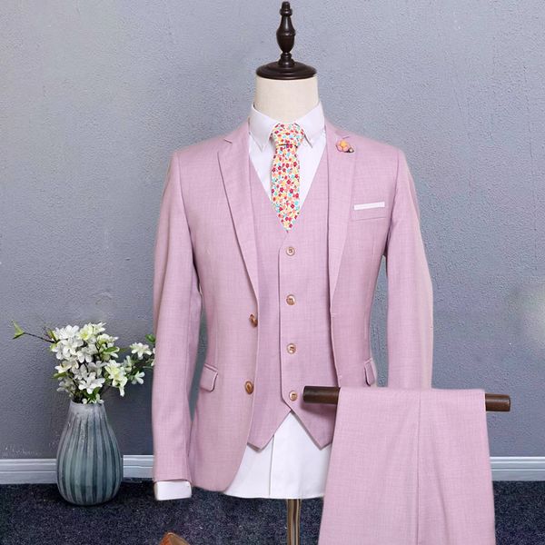 2021 male color pieces version groom wedding ternos masculine slim business suit for men rjt6, White;black
2021 male color pieces version groom wedding ternos masculine slim business suit for men rjt6, White;black