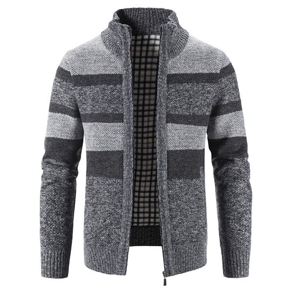 men's jackets cardigan knit sweater jacket block stand collar zipper slim wool warm autumn winter coat male, Black;brown
men's jackets cardigan knit sweater jacket block stand collar zipper slim wool warm autumn winter coat male, Black;brown