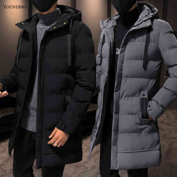 men casual fashion mid-length trendy warm and windproof high-value motorcycle hooded cotton-padded et, Black
men casual fashion mid-length trendy warm and windproof high-value motorcycle hooded cotton-padded et, Black