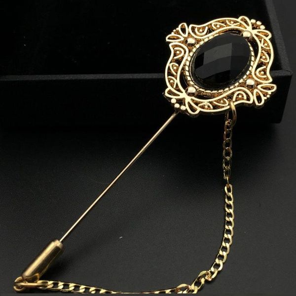 pins, brooches 2021 fashion jewelry gold chain brooch flower lapel pin men suit accessories broche vintage for women, Gray
pins, brooches 2021 fashion jewelry gold chain brooch flower lapel pin men suit accessories broche vintage for women, Gray
