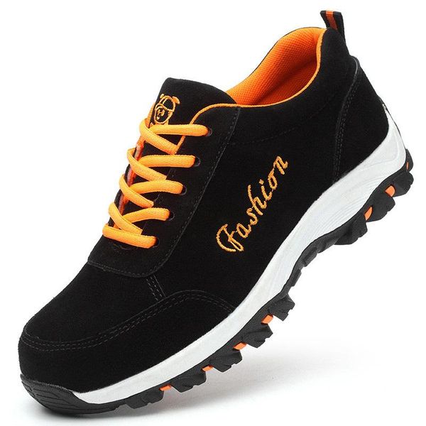 boots men's sneakers 2021 safety shoes breathable with steel toe cap men work indestructible puncture-proof footwear, Black
boots men's sneakers 2021 safety shoes breathable with steel toe cap men work indestructible puncture-proof footwear, Black