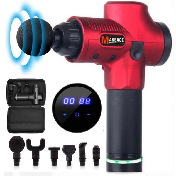 massage gun handheld deep tissue percussion muscle massage gun 6 head attachments quick rechargeable body vibration 30 speed
massage gun handheld deep tissue percussion muscle massage gun 6 head attachments quick rechargeable body vibration 30 speed