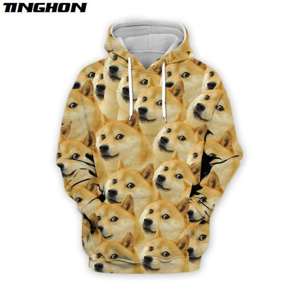 men's hoodies & sweatshirts fashion men 3d animal funny doge head pullover shiba inu printed sweatshirt/zip hoodie streetwear ws112, Black
men's hoodies & sweatshirts fashion men 3d animal funny doge head pullover shiba inu printed sweatshirt/zip hoodie streetwear ws112, Black