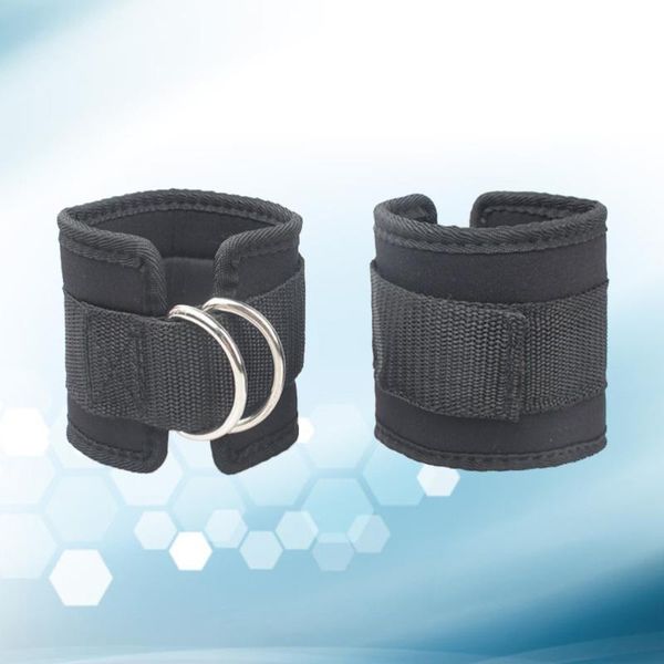 ankle support 2pcs sport straps d-ring calfs band for gym workouts machines leg exercises (black), Blue;black
ankle support 2pcs sport straps d-ring calfs band for gym workouts machines leg exercises (black), Blue;black