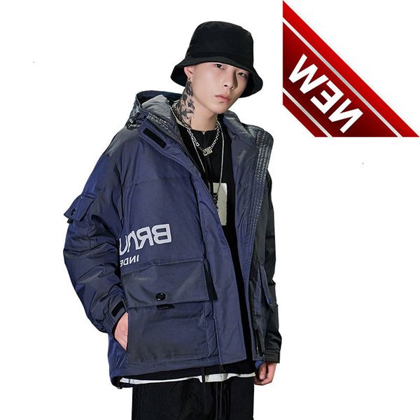 -30 degree winter down coats men's jacket casual fashion male clothing letter print warm padded parkas s, Black
-30 degree winter down coats men's jacket casual fashion male clothing letter print warm padded parkas s, Black