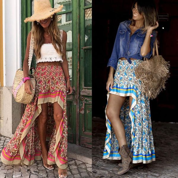 women's swimwear 2021 summer elastic waist bohemian seaside beach skirt irregular floral all-match beachwear, White;black
women's swimwear 2021 summer elastic waist bohemian seaside beach skirt irregular floral all-match beachwear, White;black