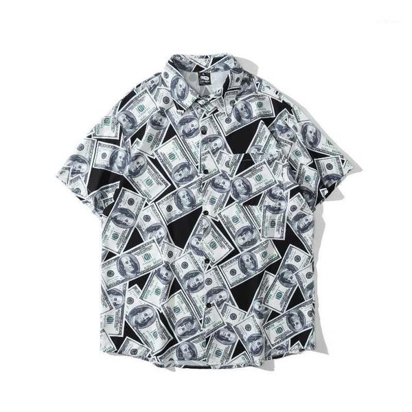 men's casual shirts 2021 summer us dollar full printed retro button up shirt men hip hop short sleeve vintage clothes male chemise homm, White;black
men's casual shirts 2021 summer us dollar full printed retro button up shirt men hip hop short sleeve vintage clothes male chemise homm, White;black