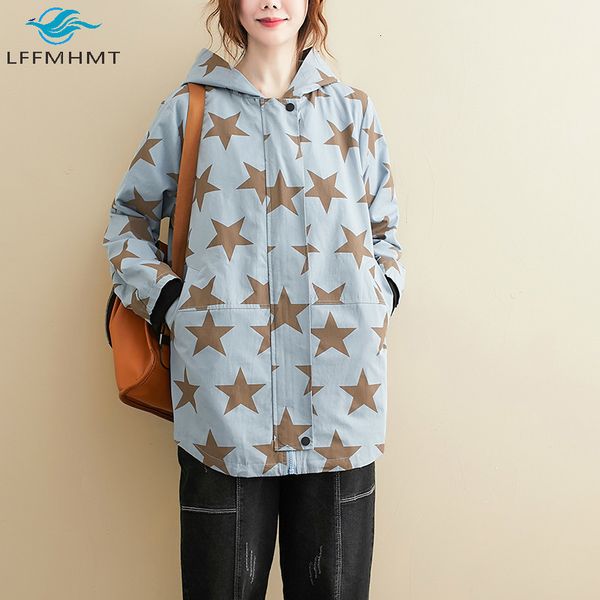 2021 new women winter fall large size casual korean style short trench coat office lady stars print oversized hooded jacket 8a9q, Tan;black
2021 new women winter fall large size casual korean style short trench coat office lady stars print oversized hooded jacket 8a9q, Tan;black