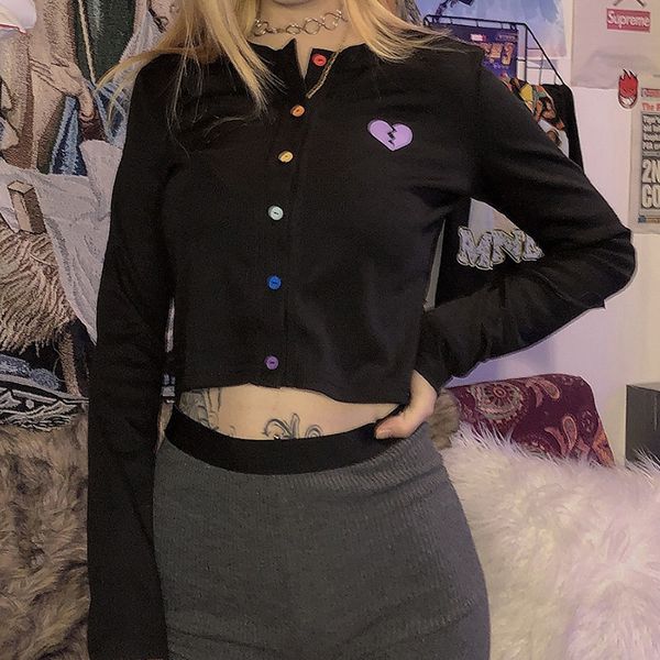 2021 new women t-shirt spring long sleeve slim waist harajuku vintage lady thin o-neck single-breasted button cardigan shirts vql7, White
2021 new women t-shirt spring long sleeve slim waist harajuku vintage lady thin o-neck single-breasted button cardigan shirts vql7, White