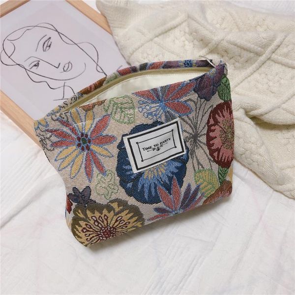 cosmetic bags & cases bag jacquard fabric travel toiletry large floral makeup pouch women necesserie make up organizer beauty case
cosmetic bags & cases bag jacquard fabric travel toiletry large floral makeup pouch women necesserie make up organizer beauty case