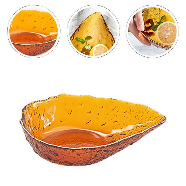 dishes & plates 1pc creative glass bowl fruit salad golden rim serving
dishes & plates 1pc creative glass bowl fruit salad golden rim serving